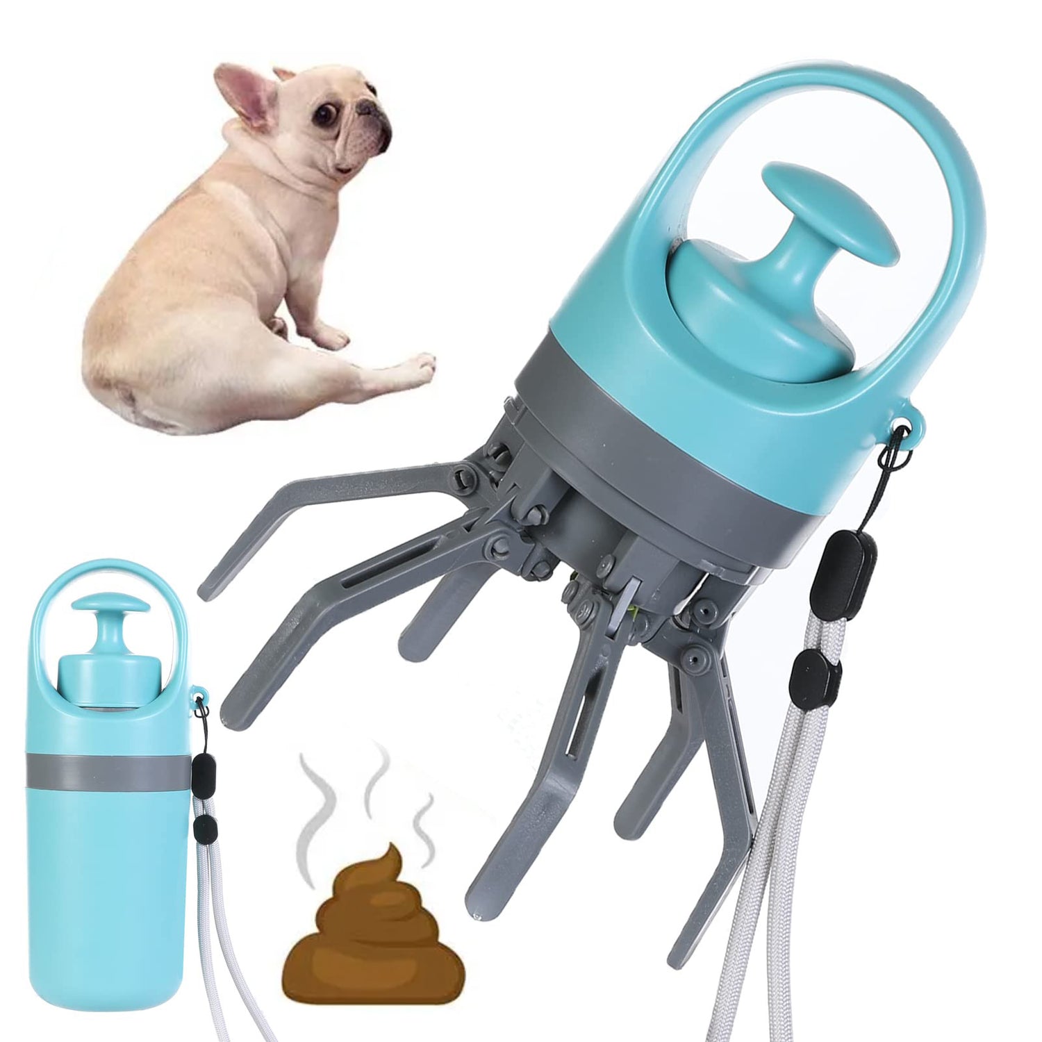 Easy-Clean Dog Poop Scooper with Bag Holder - Pup Lake