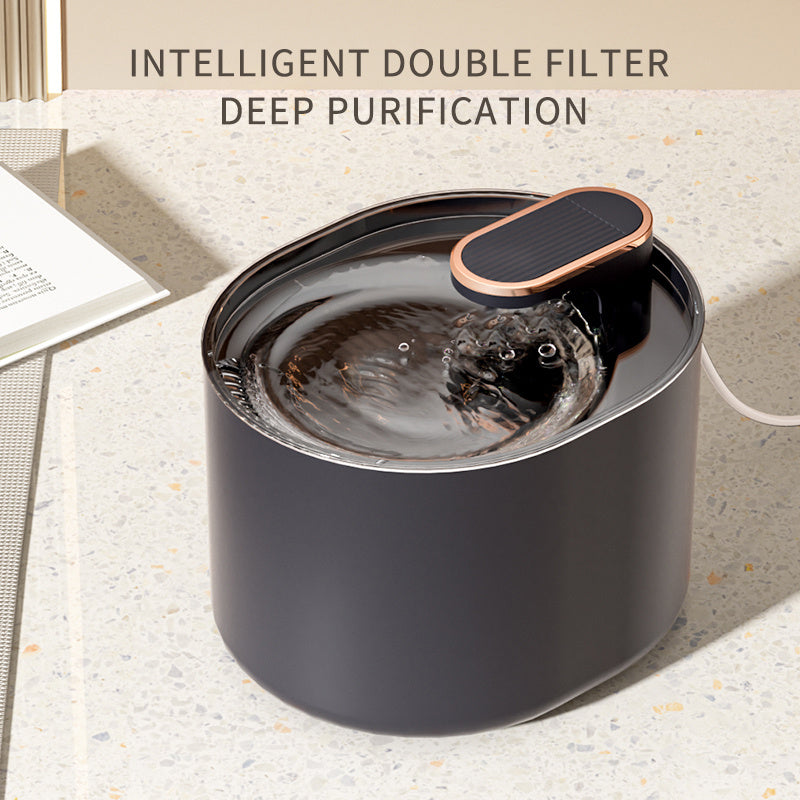 Automatic Pet Water Fountain – Quiet USB Dispenser for Cats & Dogs - Pup Lake