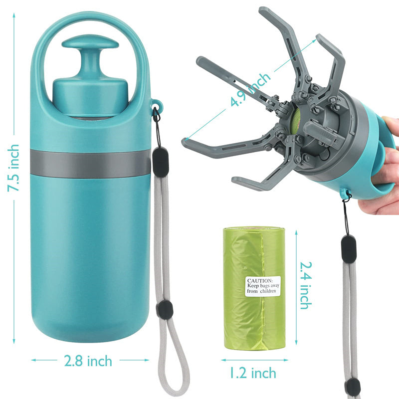 Easy-Clean Dog Poop Scooper with Bag Holder - Pup Lake