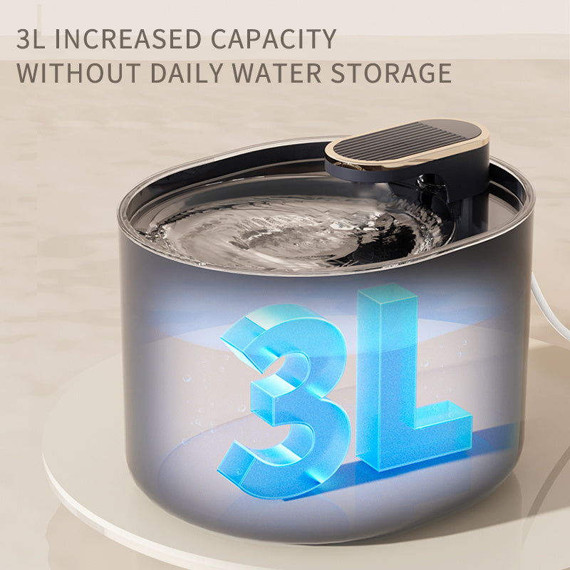 Automatic Pet Water Fountain – Quiet USB Dispenser for Cats & Dogs - Pup Lake