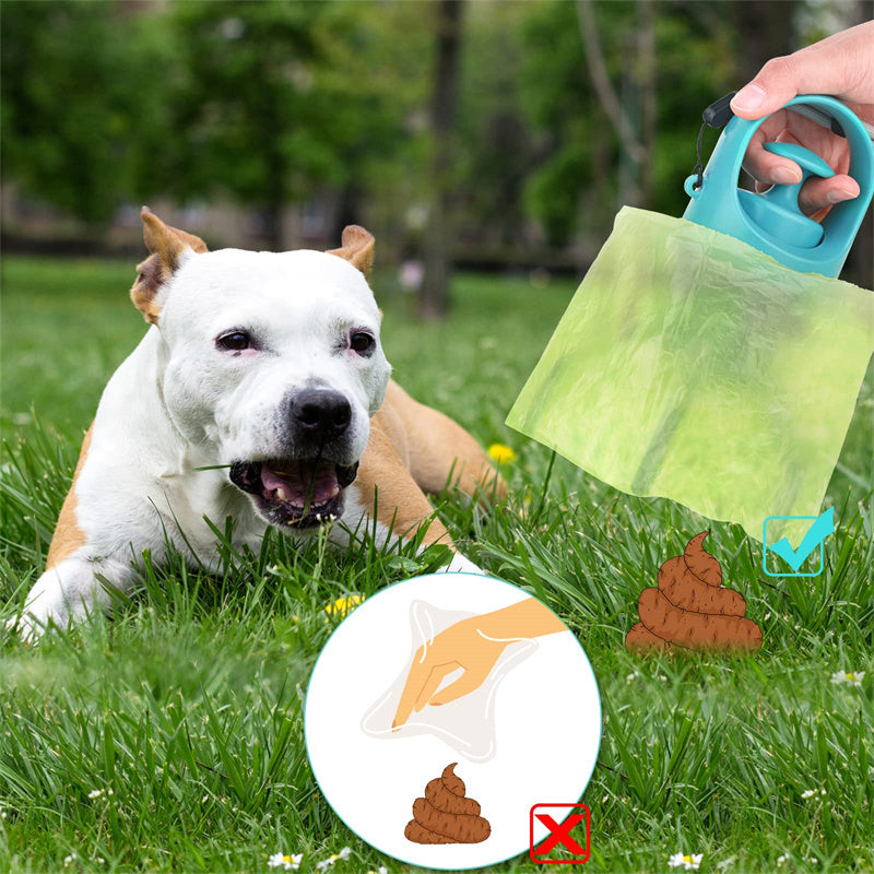 Easy-Clean Dog Poop Scooper with Bag Holder - Pup Lake